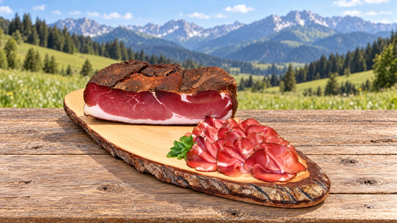 Schinken aus dem Hoch’Alp Sortiment